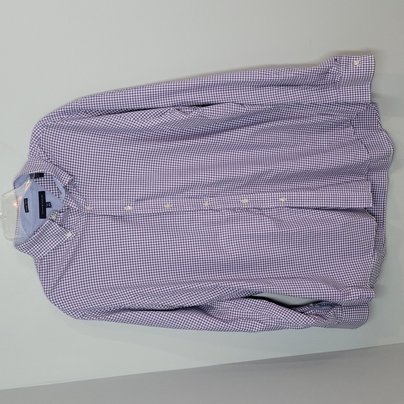 Tommy Hilfiger Purple checkered Button Down Heritage Oxford Shirt Regular Fit